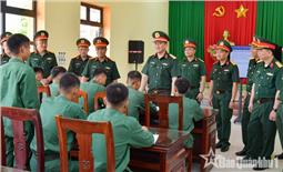 Trung tướng La Công Phương kiểm tra một số mặt công tác tại Sư đoàn 3